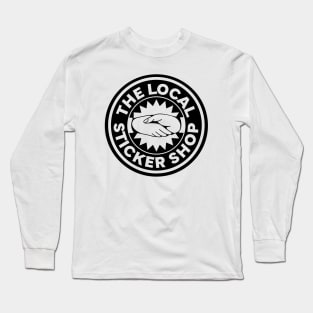 The Local Sticker Shop Black Logo Long Sleeve T-Shirt
